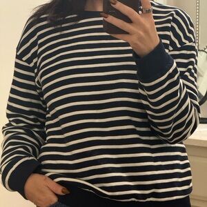 Striped Black and White Sweater